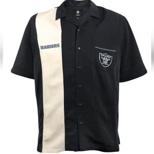 NFL Raiders Strike Bowling Shirt